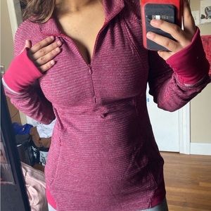 lululemon runderful half zip pullover